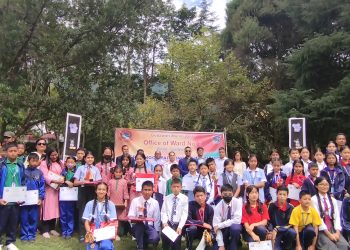 ‘नगरमा नै पहिलो पटक,त्यही माथी गोदावरी राष्ट्रिय वनस्पति उद्यानमा कार्यक्रम गर्न पाउँदा अत्यन्तै खुशी छु’:वडाध्यक्ष घिमिरे