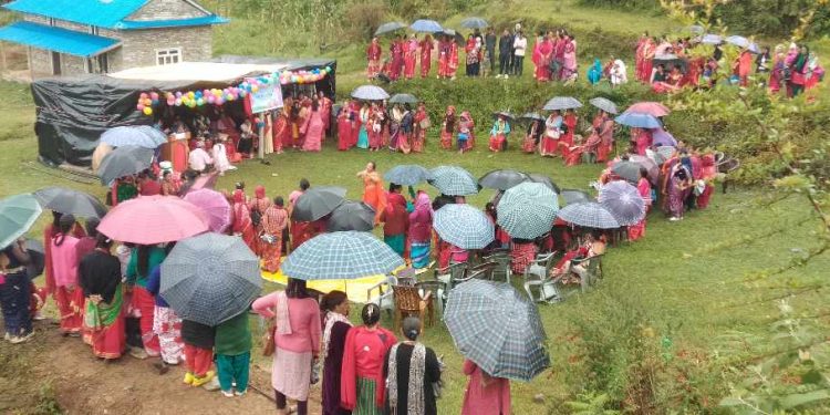 उमाकुण्ड गाउँपालिकाको आयोजनामा तीज विशेष कार्यक्रम सम्पन्न