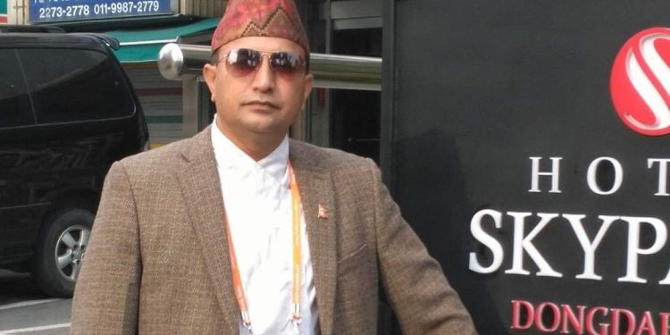 दुर्गा प्रसाईको आन्दोलनमा सहभागी हुन निर्माण ब्यवसायीका आन्तरिक उपमहासचिवको अनुरोध