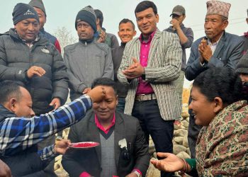 मरिण गाँऊपालिकाका अध्यक्ष  विमर्स मुक्तान ‘प्रख्यातले जिते जनताको मन