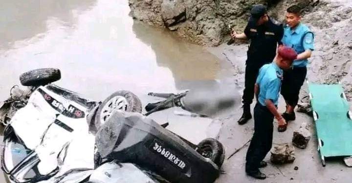 त्रिशूली नदीमा ट्याक्सी खस्दा ५ जनाको ज्यान गयो
