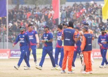 नेदरल्यान्ड्समाथि बलर हाबी हुँदा नेपालको सहज जित