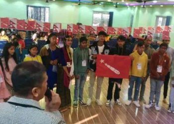 परिक्षार्थीको सहजताका लागि अनेरास्ववियु मन्थली नगर कमिटीद्धारा हेल्प डेस्क संचालन