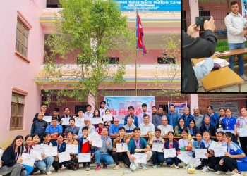 मन्थली सहिद स्मृति बहुमुखी क्याम्पसद्धारा आयोजित वार्षिक खेलकुद सप्ताह आज समापन