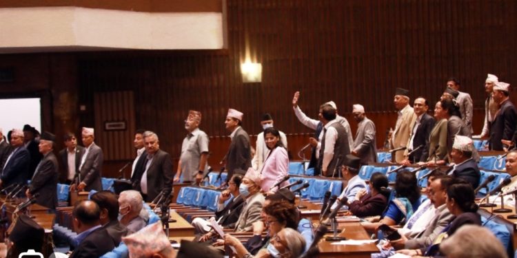 प्रतिनिधिसभाको बैठक आज स्थगित भोलि बुधबार ११ बजे सुरु