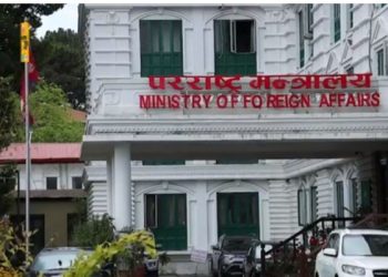 एनआरएनएलाई नियमित बाहेकका काम नगर्न परराष्ट्रको पत्र