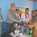 बनकरियाबस्तीमा पुस्तकालय र शैक्षिक सामग्री वितरण
