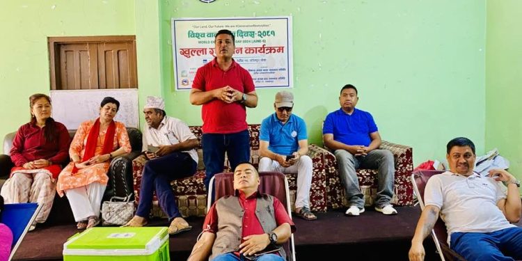 २४ जनाले गरे रक्तदान