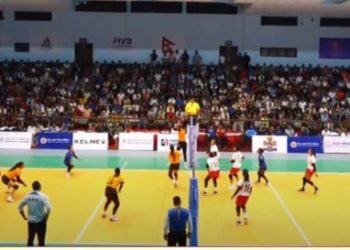 प्रधानमन्त्री कप भलिबल : पुरुषतर्फ हेल्प नेपाल, पुलिस र गण्डकी र महिलातर्फ एपीएफको विजयी शुरुवात