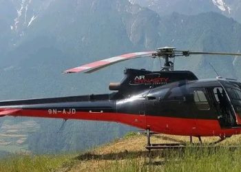 एयर डाइनेस्टीको हेलिकप्टर दुर्घटना हुँदा ५ जनाको मृत्यु