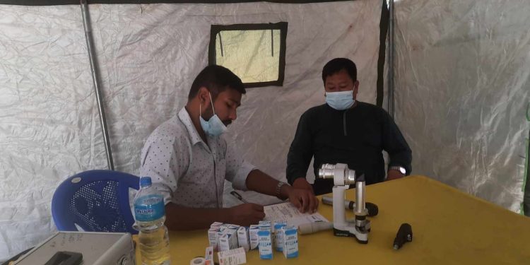 सवारीसाधन चलाकको स्वास्थ्य परीक्षण गर्दा भेटियो उच्च रक्तचापदेखि मोतीबिन्दुसम्म