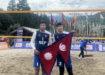 काभा बिच भलिबलमा नेपालको पहिलो जित