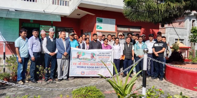 ४४ औं विश्व खाद्य दिवस सिन्धुलीमा मनाईयो