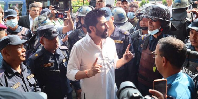 रवि लामिछानेलाई पुनः पोखरा ल्याइयो