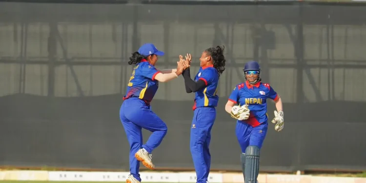 यु–१९ महिला टी–२० विश्वकप एसिया छनोटमा नेपालको दोस्रो जित