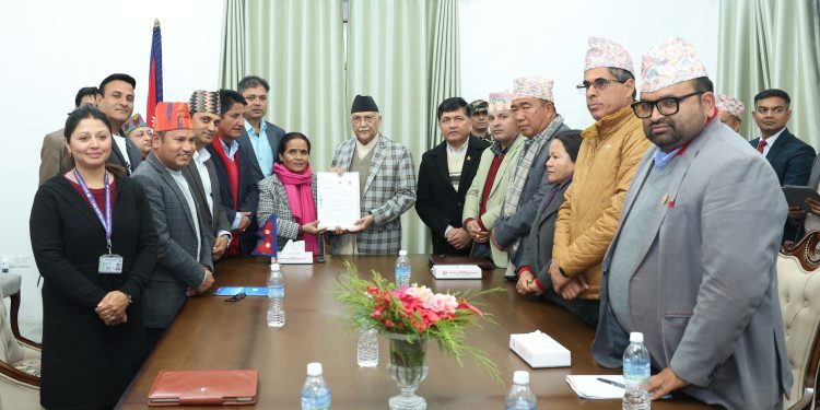 गाउँपालिका, नगरपालिका र जिसस महासङ्घद्वारा प्रधानमन्त्रीलाई ध्यानाकर्षण