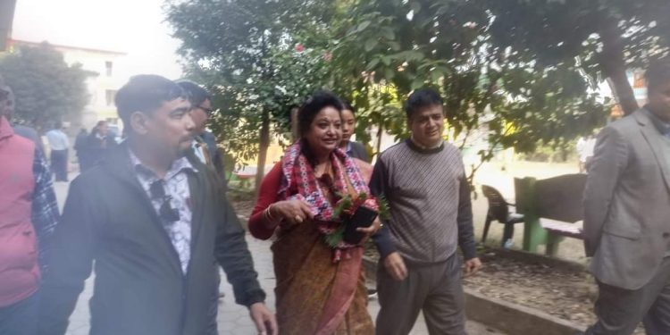 मन्त्री खड्कीद्वारा बछौली माबि अवलोकन