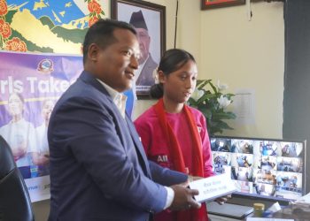 मरिण गाउँपालिकामा एक दिने अध्यक्ष मौसम योञ्जन