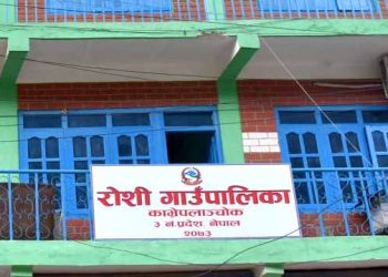 रोशीका बाह्र सय विपद् प्रभावितलाई आर्थिक सहयोग