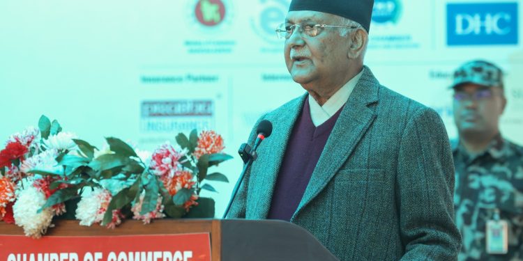 निर्यात बढाउन व्यवसायीलाई प्रधानमन्त्रीको आग्रह