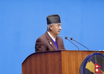 संविधान संशोधन सबै दलको सहमतिमाः सभापति देउवा