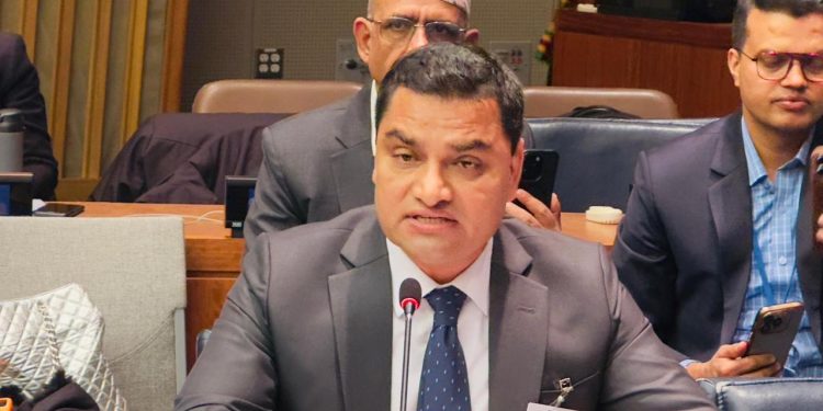 संयुक्त राष्ट्रसंघको ५८औँ सत्रमा स्वास्थ्य मन्त्री पौडेलको सम्बोधन : नेपालले मातृ मृत्युदर घटाउन गरेको प्रगति उल्लेखनीय