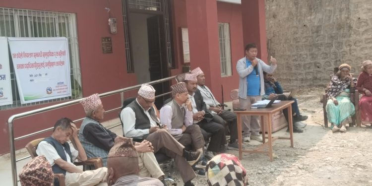 मन्थली नगरपालिकाले सुरु गर्यो डडेलो नियन्त्रण अभिमुखी कार्यक्रम