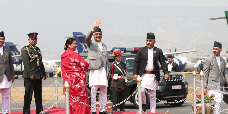 प्रधानमन्त्री ओली थाइल्याण्ड प्रस्थान,कार्यवाहक प्रधानमन्त्रीको जिम्मेवारी सिंहलाई