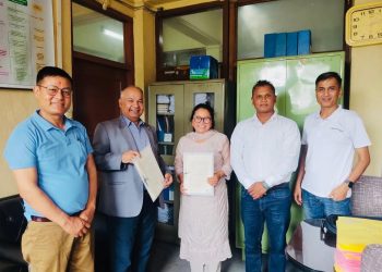 गाउँकै प्रशिक्षण केन्द्रमा सीप परिक्षण गराउदै :बागमती सिटिभेट