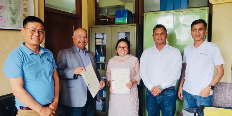 गाउँकै प्रशिक्षण केन्द्रमा सीप परिक्षण गराउदै :बागमती सिटिभेट