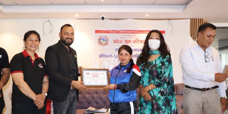 बागमती युवा परिषद् द्वारा  महिला आत्मरक्षा तालिम सम्पन्न