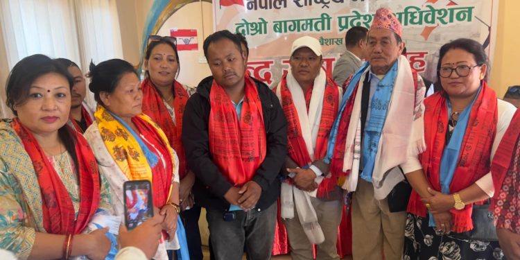 राष्ट्रिय मगर संघ बाग्मति प्रदेशकाे दाेस्राे अधिबेशन सम्पन्न, अध्यक्षमा मगर