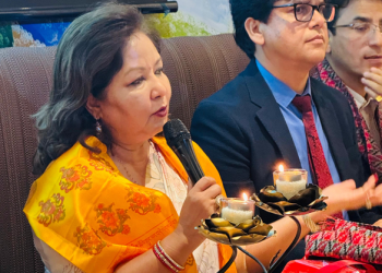 नकारात्मक सोचले देश बन्दैन : परराष्ट्रमन्त्री आरजु राणा