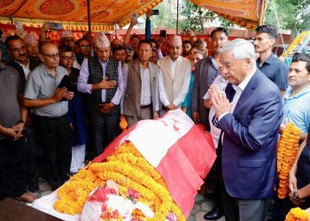 नेता शास्त्रीको निधनमा कांग्रेसले तीनदिन शोक मनाउने