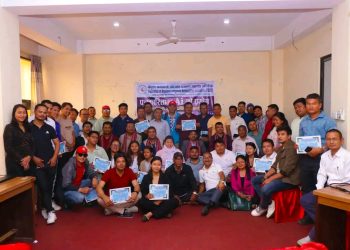 पत्रकारितामा एआईको प्रयोग विषयक दुईदिने  तालिम भक्तपुरमा सम्पन्न , आदिवासी जनजाति पत्रकारको उल्लेखनीय सहभागिता