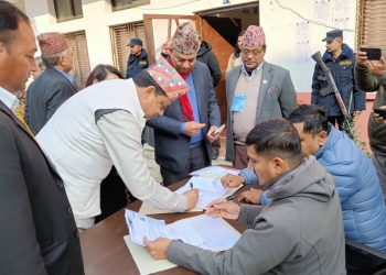 बागमती कांग्रेस संसदीय दलको नेतामा लामा र बानियाँको उम्मेदवारी, आज मतदान हुँदै