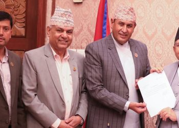 सांसद खतिवडाले राज्य व्यवस्था समितिका सभापति पदबाट राजीनामा दिए