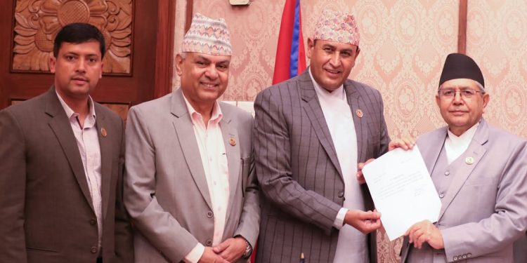 सांसद खतिवडाले राज्य व्यवस्था समितिका सभापति पदबाट राजीनामा दिए