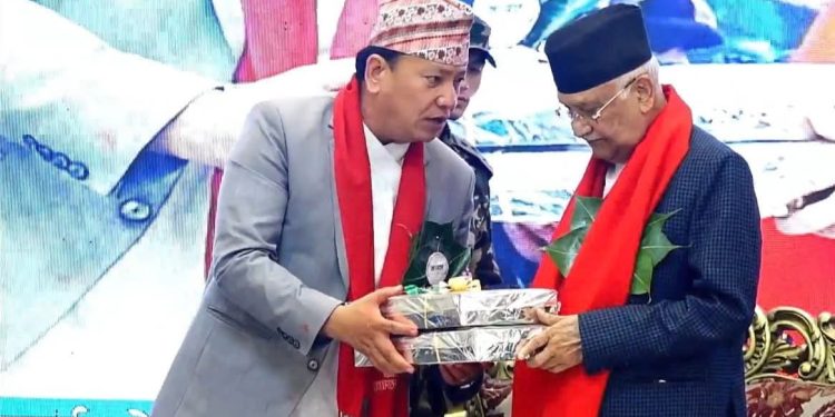 प्रधानमन्त्री ओलीद्वारा बागमती प्रदेश ‘पूर्ण खोपयुक्त’ घोषणा, डिजिटल हेल्थ कार्यक्रमको उद्घाटन