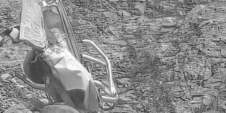 रामेछापमा स्कारपियो दुर्घटना, श्रीमतीको मृत्यु, गम्भीर घाइते श्रीमानलाई काठमाडौं रिफर