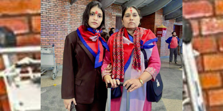 विपिनको रिहाइका लागि आमा र बहिनी अमेरिका प्रस्थान