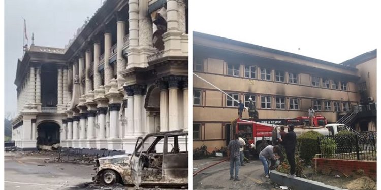 सिंहदरबार र सर्वोच्चका प्रशासनिक भवनमा क्षतिभए पनि सरकारी डाटा सुरक्षित