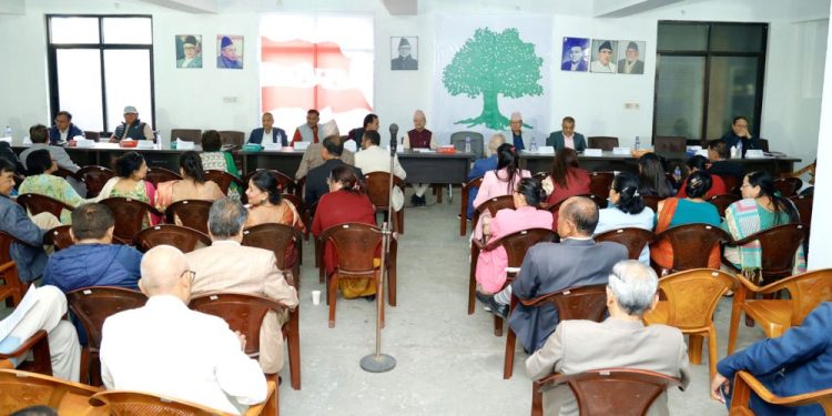 नेपाली कांग्रेस केन्द्रीय कार्यसमिति बैठक आज बिपी स्मृति भवनमा बस्दै