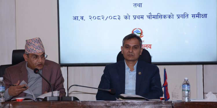 निर्वाचनलाई शान्तिपूर्ण रूपमा सम्पन्न गर्नु सरकारको प्रमुख कार्यभार स् गृहमन्त्री अर्याल