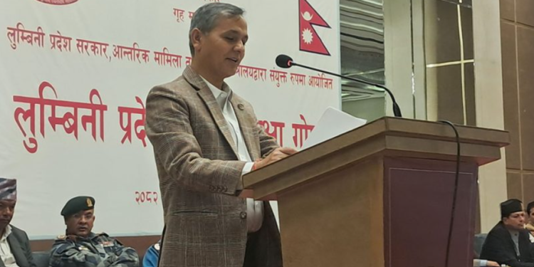 निर्वाचित सरकारलाई सत्ता हस्तान्तरण गर्न आतुर छौं : गृहमन्त्री