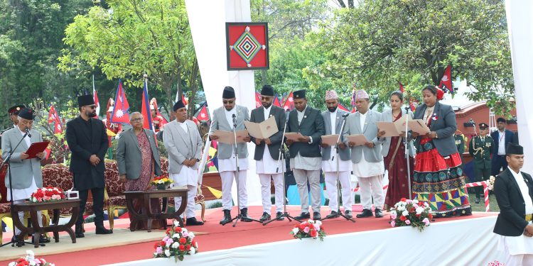 बालेन्द्र शाह नेतृत्वमा १५ सदस्यीय मन्त्रिपरिषद् गठन