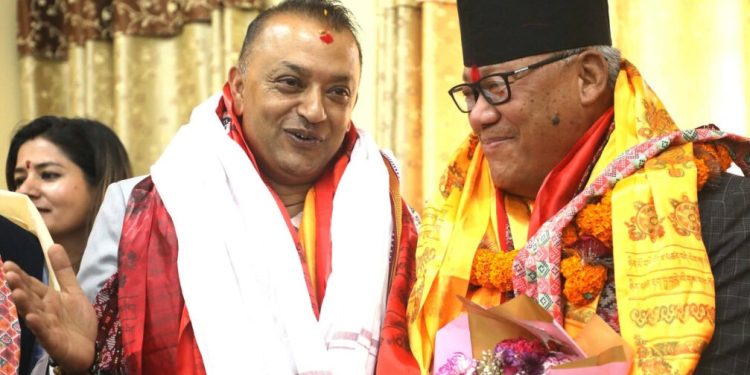 भीष्मराज आङ्देम्बे कांग्रेस संसदीय दलको नेता सर्वसम्मत चयन