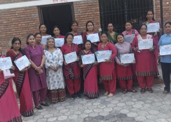इसिडी शिक्षक र मेन्टरहरूका लागि अङ्ग्रेजी शिक्षणसम्बन्धी तालिम सम्पन्न