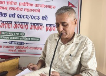 बजेट जति काम गर्न सकिँदैन : नगर प्रमुख न्यौपाने