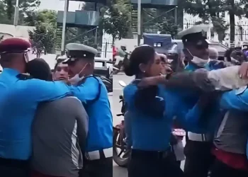 बानेश्वरमा महिला प्रहरीमाथि हातपात, युवक पक्राउ